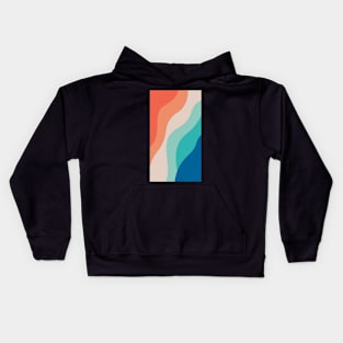 Abstract color pattern Kids Hoodie